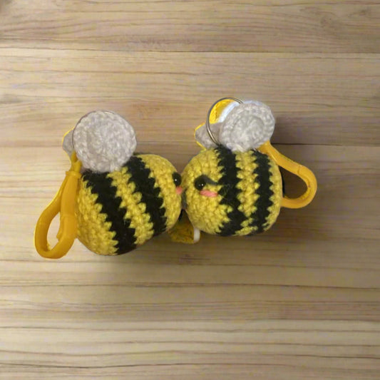 Kissing Bees Keychains