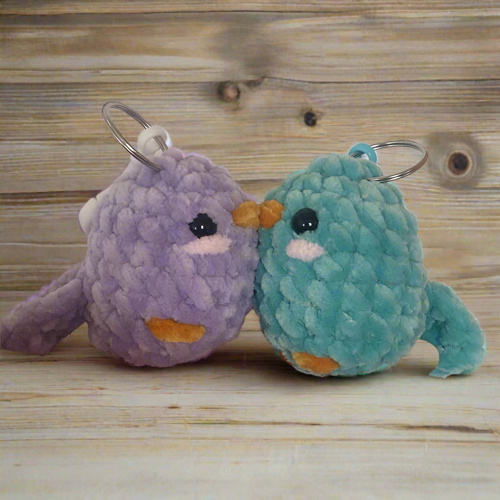 Kissy Birds Keychains